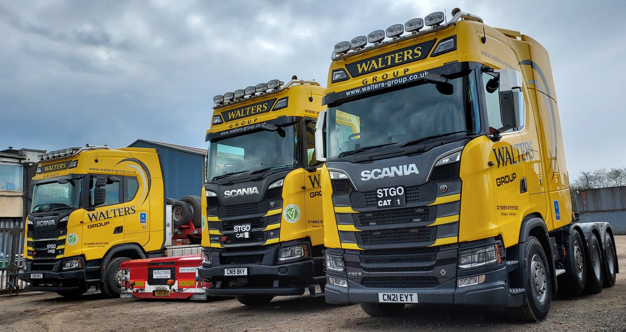 New Walters Group Scania 730S Laxå Special Vehicles V8 supplied by Keltruck  - Keltruck Scania