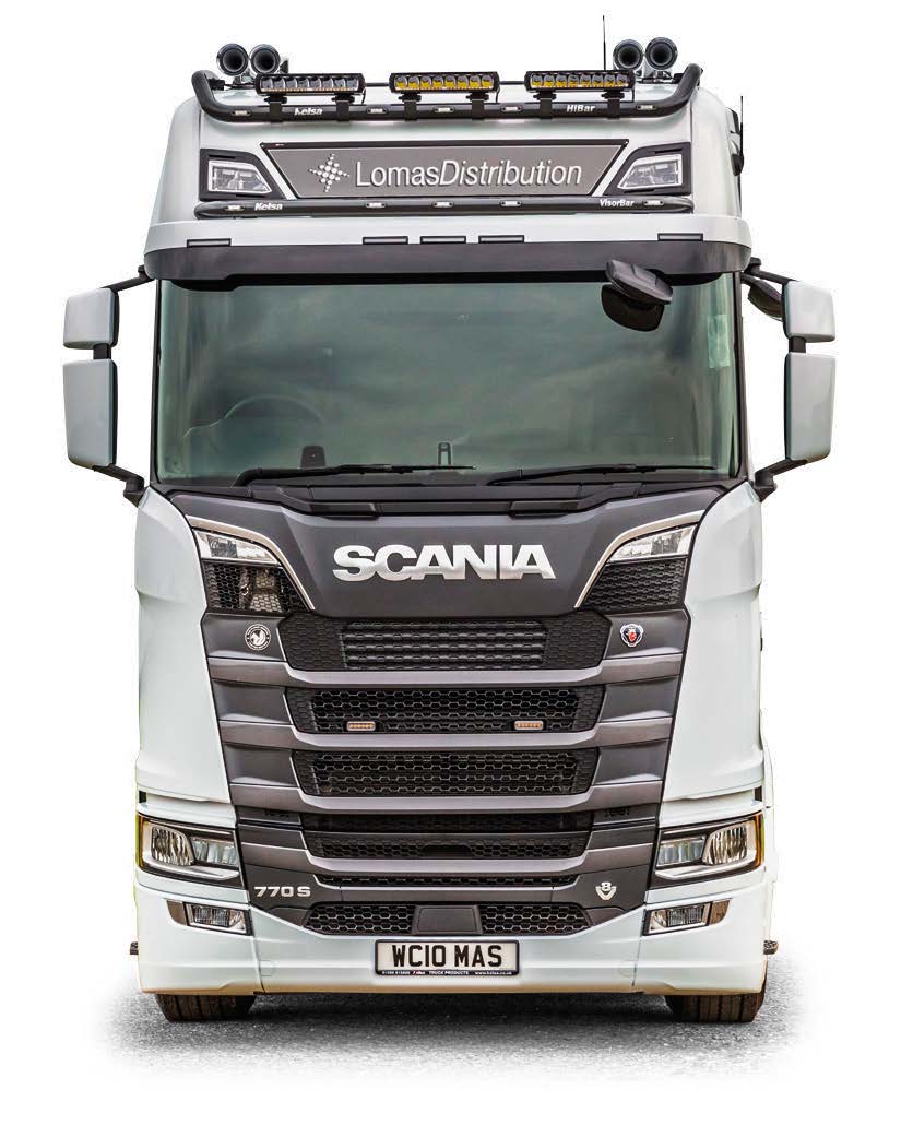 Commercial Motor: The Power & the Glory - Keltruck Scania, scania v8 